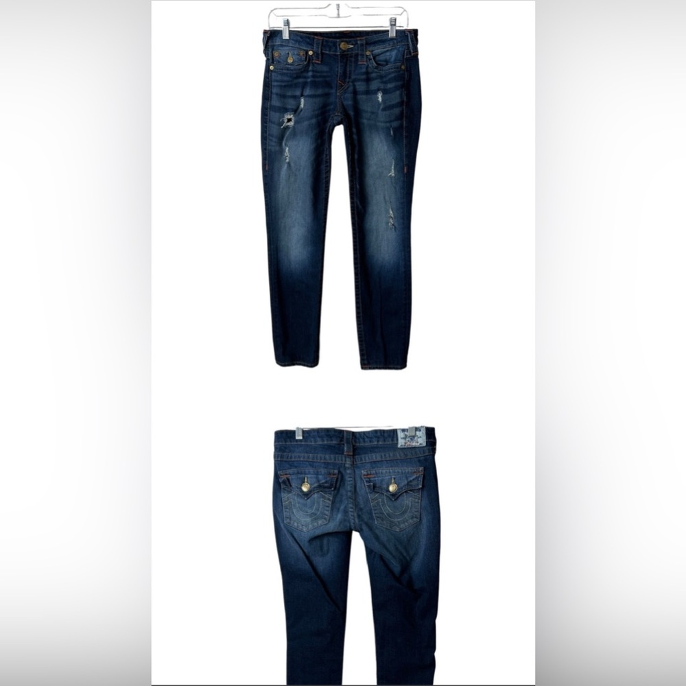 True Religion Vintage Skinny W/ Flaps Jeans